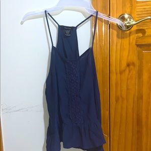 Navy blue tank top